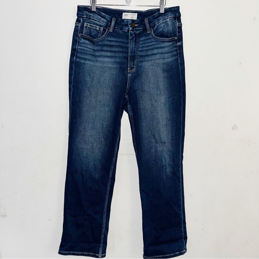 Classic Women's Dark Wash Straight Jeans